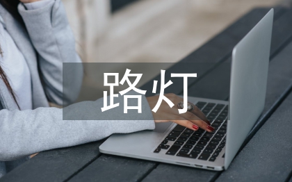 路燈監控維修一體化管理研究