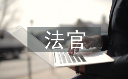 法官年度考核個人總結